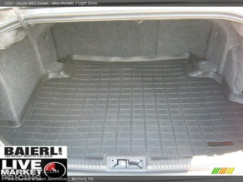 Alloy Metallic / Light Stone 2007 Lincoln MKZ Sedan