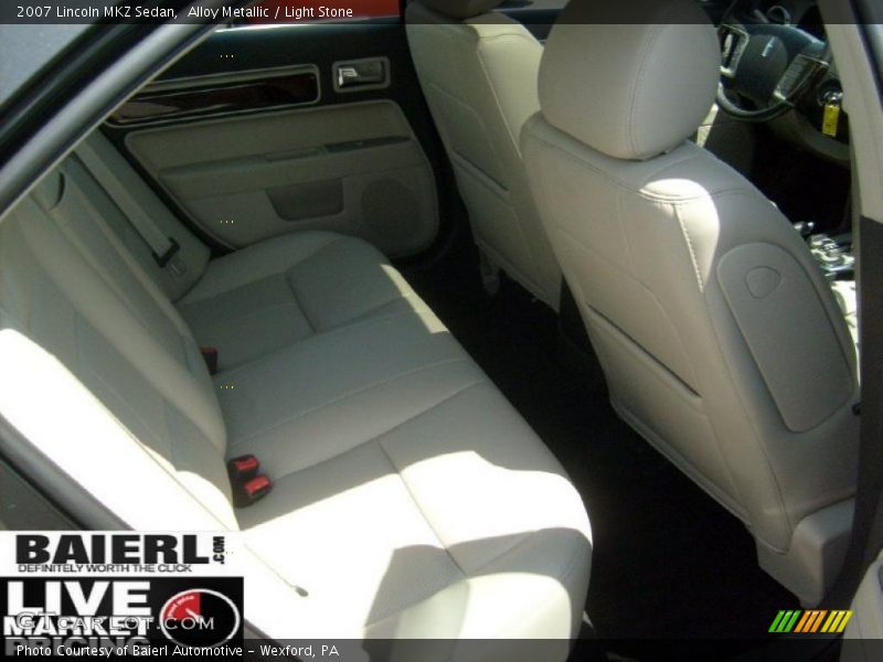 Alloy Metallic / Light Stone 2007 Lincoln MKZ Sedan