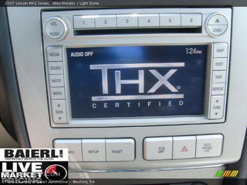 Alloy Metallic / Light Stone 2007 Lincoln MKZ Sedan