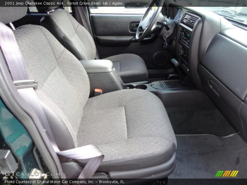  2001 Cherokee Classic 4x4 Agate Interior