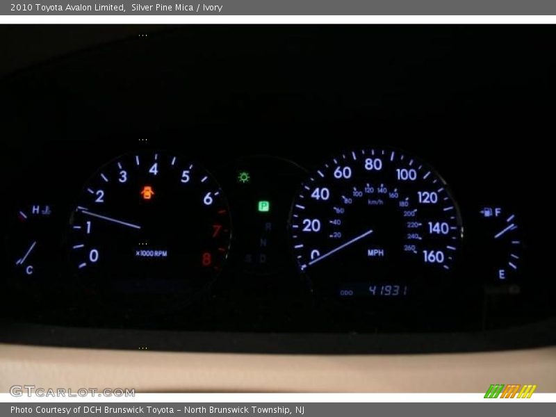 Silver Pine Mica / Ivory 2010 Toyota Avalon Limited