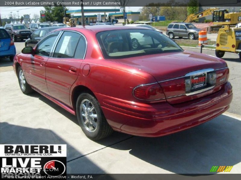 Crimson Red Pearl / Light Cashmere 2004 Buick LeSabre Limited