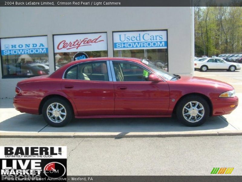 Crimson Red Pearl / Light Cashmere 2004 Buick LeSabre Limited