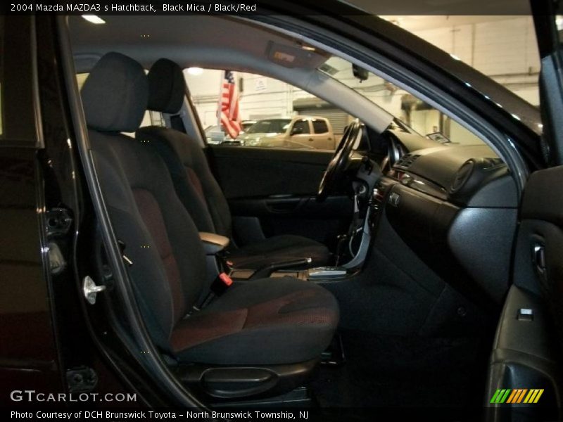 Black Mica / Black/Red 2004 Mazda MAZDA3 s Hatchback
