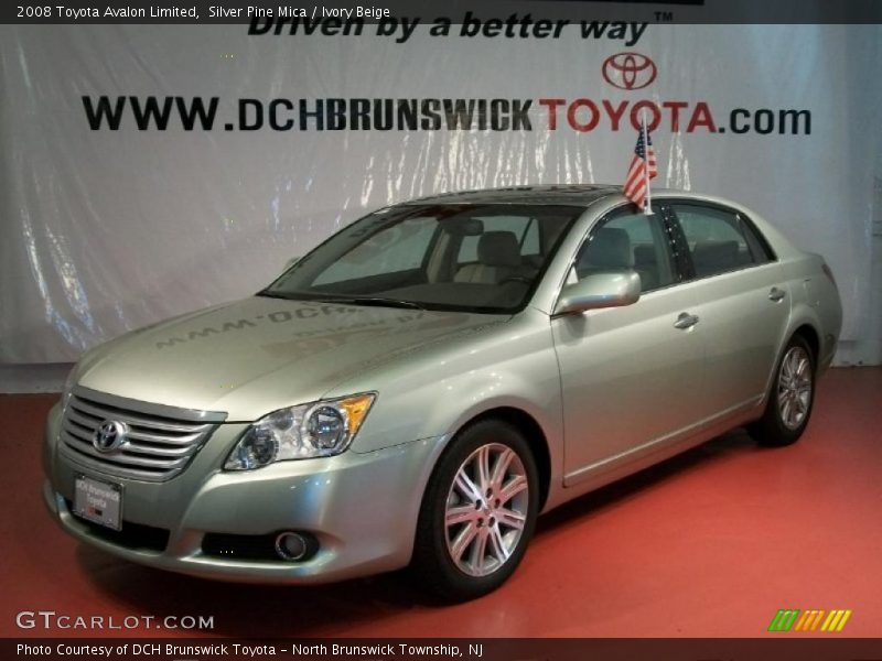 Silver Pine Mica / Ivory Beige 2008 Toyota Avalon Limited