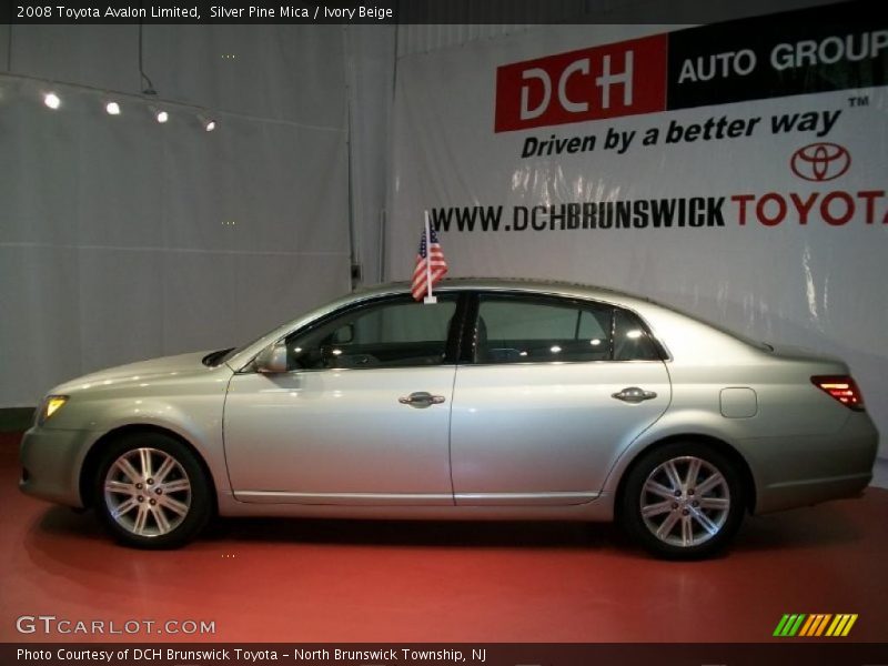 Silver Pine Mica / Ivory Beige 2008 Toyota Avalon Limited