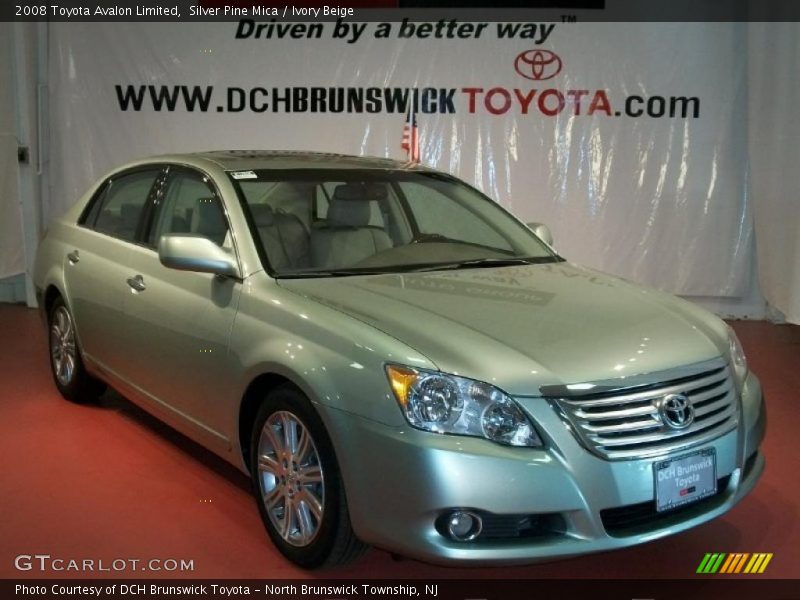 Silver Pine Mica / Ivory Beige 2008 Toyota Avalon Limited