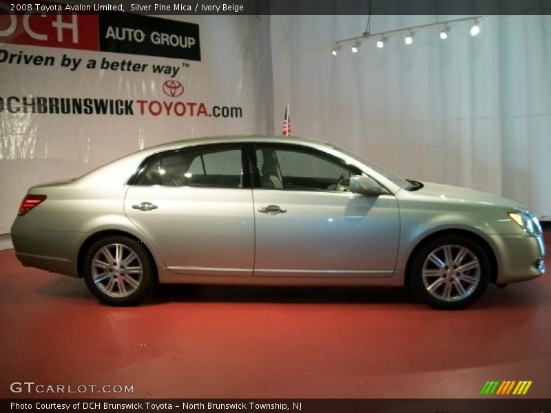 Silver Pine Mica / Ivory Beige 2008 Toyota Avalon Limited