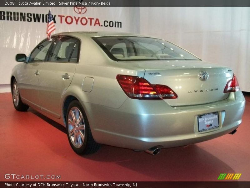 Silver Pine Mica / Ivory Beige 2008 Toyota Avalon Limited