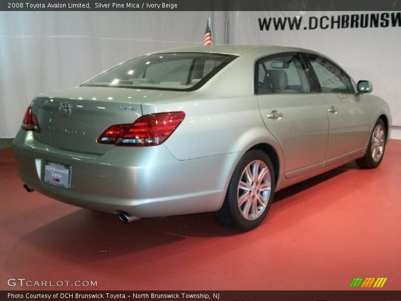 Silver Pine Mica / Ivory Beige 2008 Toyota Avalon Limited
