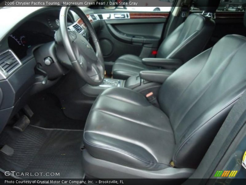 Magnesium Green Pearl / Dark Slate Gray 2006 Chrysler Pacifica Touring