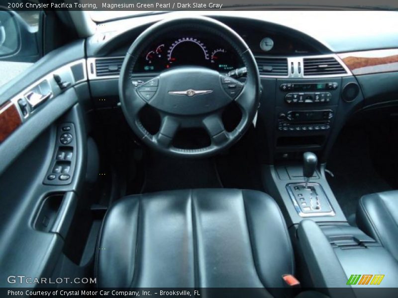 Magnesium Green Pearl / Dark Slate Gray 2006 Chrysler Pacifica Touring