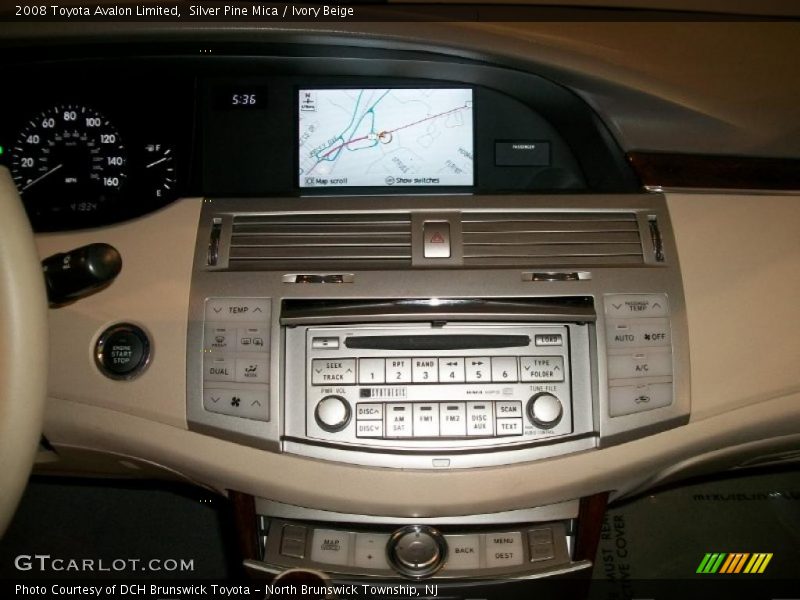 Silver Pine Mica / Ivory Beige 2008 Toyota Avalon Limited