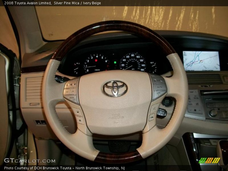 Silver Pine Mica / Ivory Beige 2008 Toyota Avalon Limited