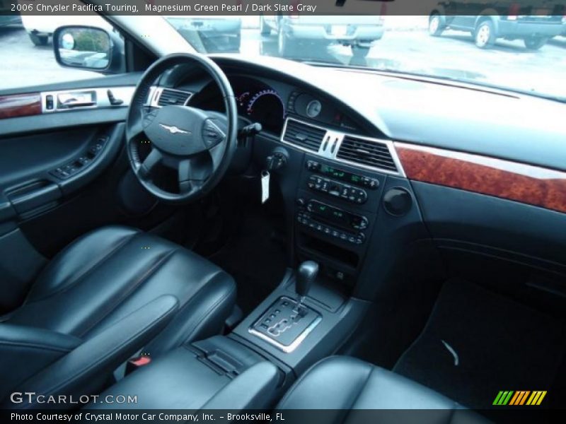 Magnesium Green Pearl / Dark Slate Gray 2006 Chrysler Pacifica Touring