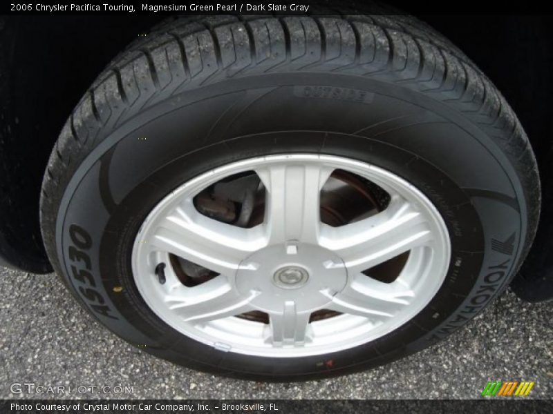 Magnesium Green Pearl / Dark Slate Gray 2006 Chrysler Pacifica Touring
