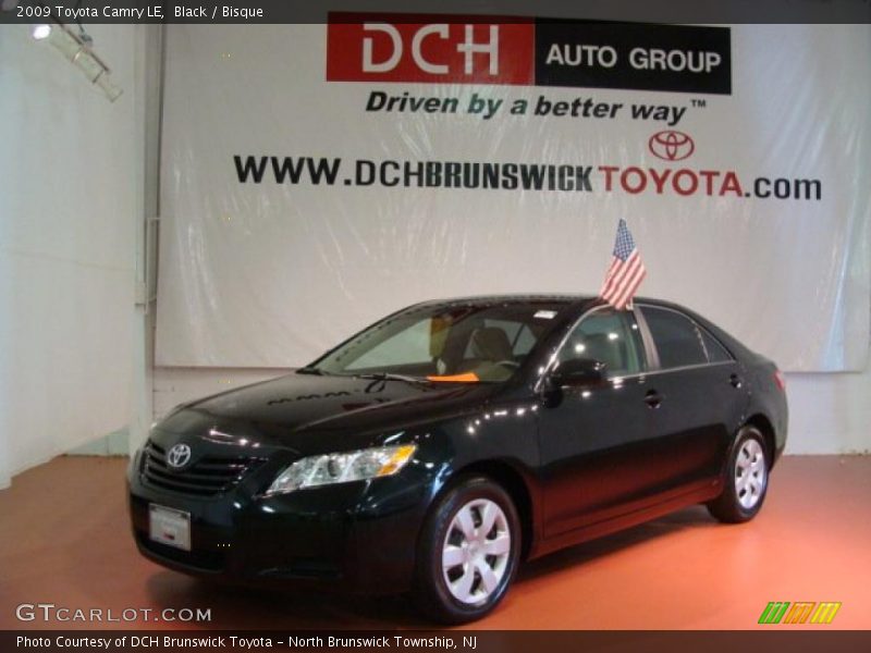 Black / Bisque 2009 Toyota Camry LE