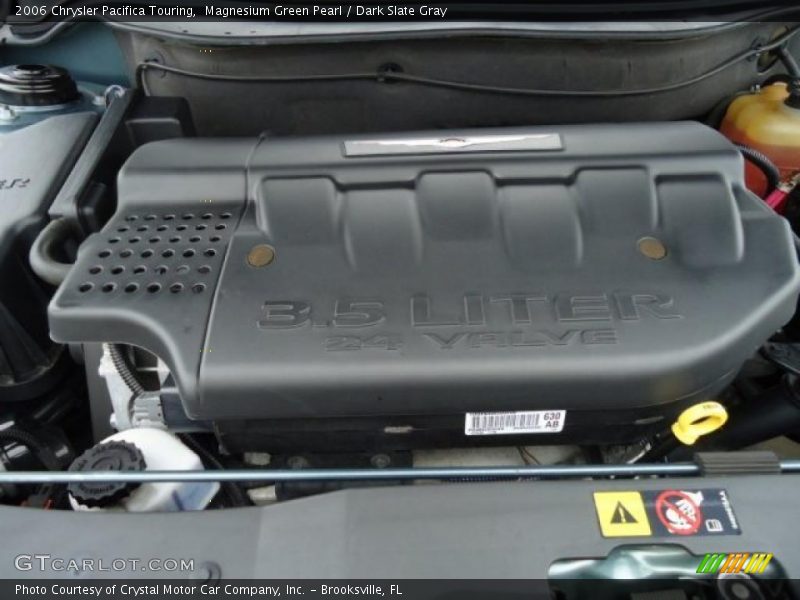 Magnesium Green Pearl / Dark Slate Gray 2006 Chrysler Pacifica Touring
