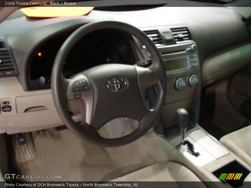 Black / Bisque 2009 Toyota Camry LE