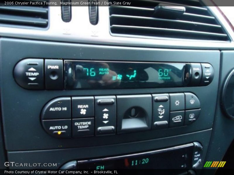 Magnesium Green Pearl / Dark Slate Gray 2006 Chrysler Pacifica Touring