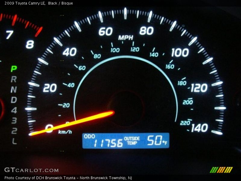 Black / Bisque 2009 Toyota Camry LE