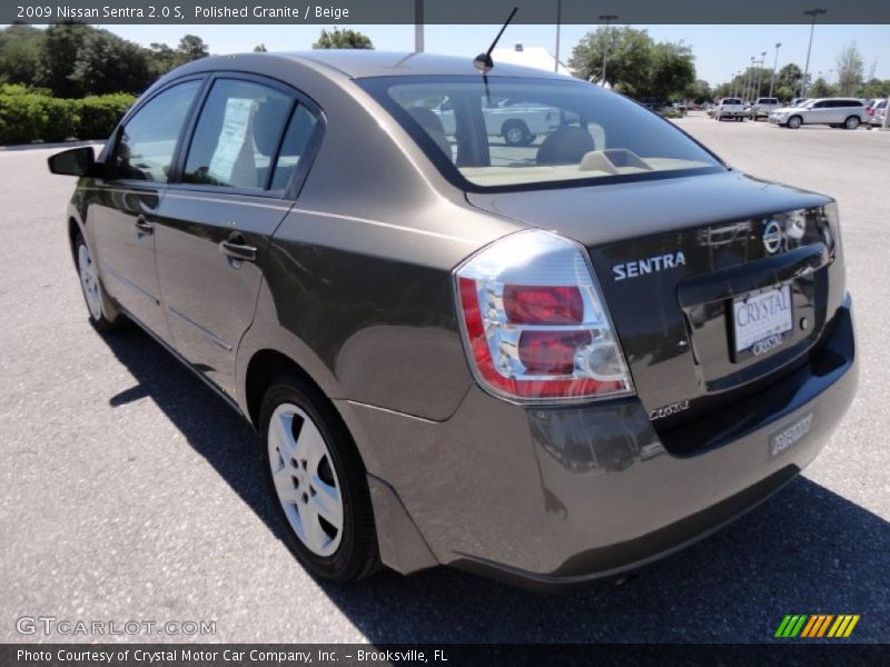 Polished Granite / Beige 2009 Nissan Sentra 2.0 S