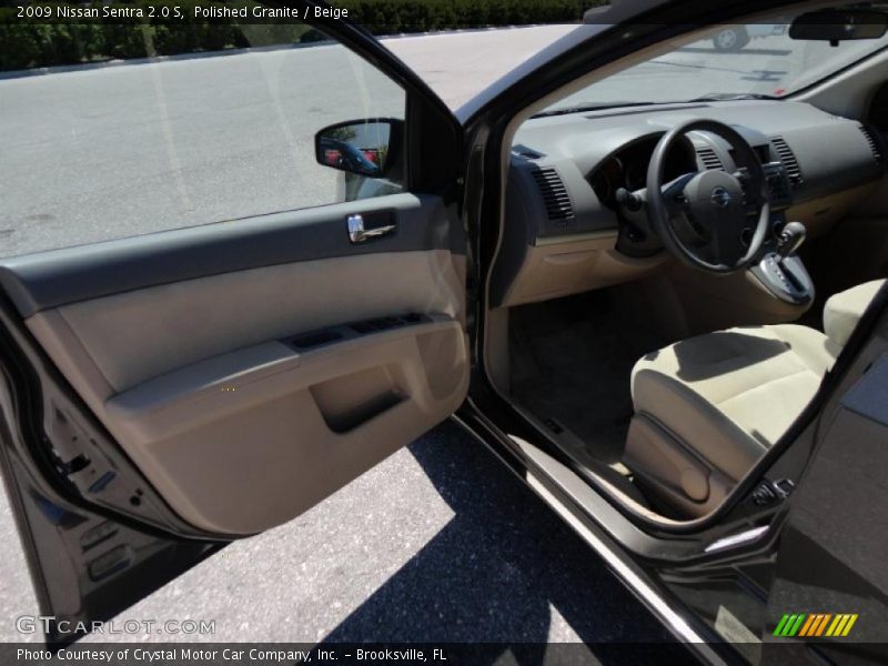 Polished Granite / Beige 2009 Nissan Sentra 2.0 S