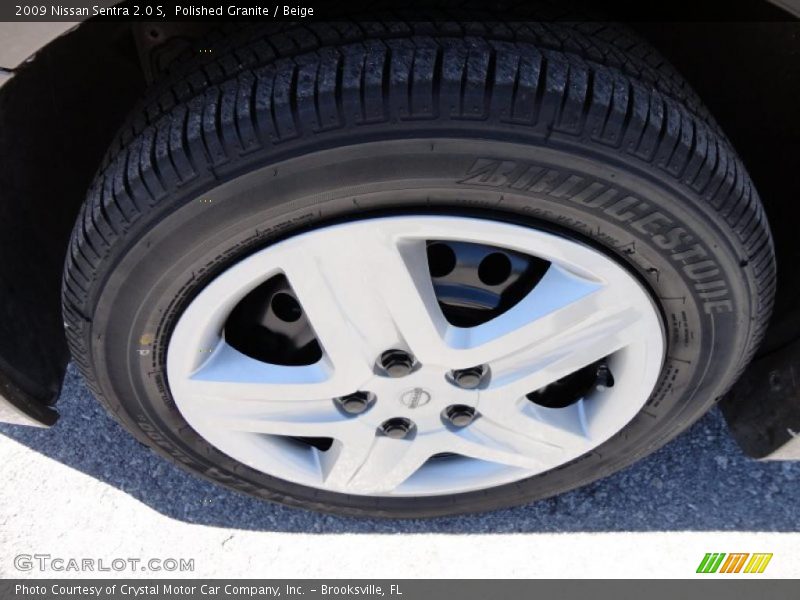 Polished Granite / Beige 2009 Nissan Sentra 2.0 S