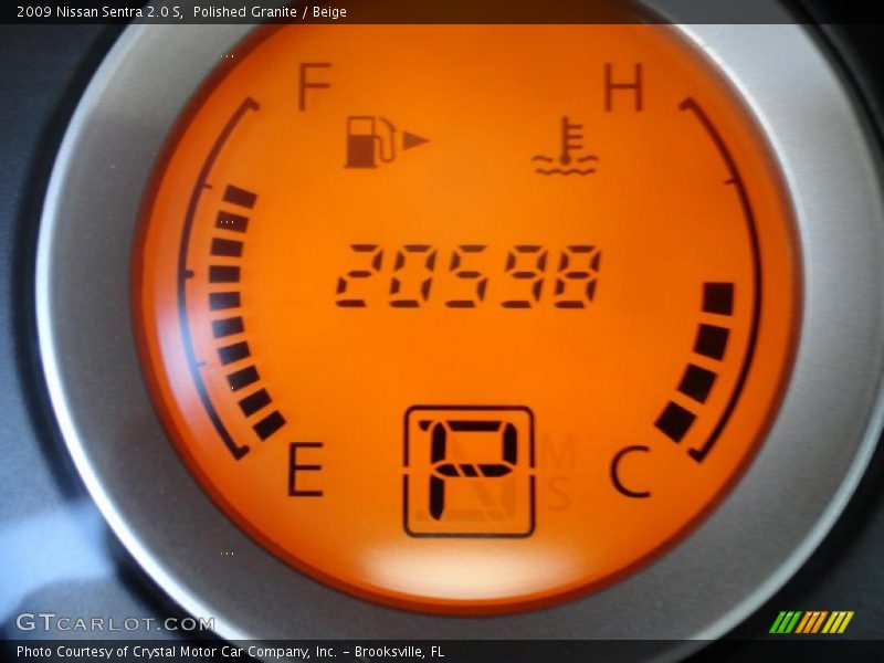 Polished Granite / Beige 2009 Nissan Sentra 2.0 S