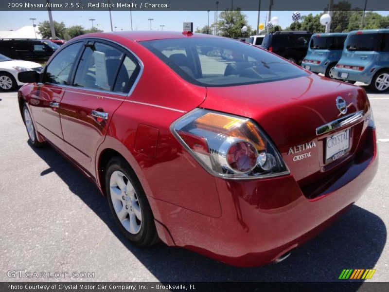 Red Brick Metallic / Charcoal 2009 Nissan Altima 2.5 SL