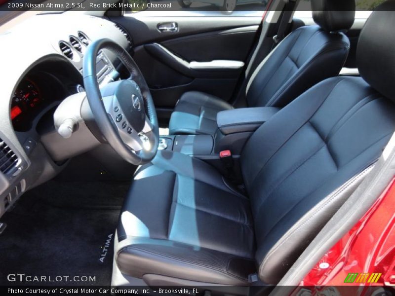 Red Brick Metallic / Charcoal 2009 Nissan Altima 2.5 SL