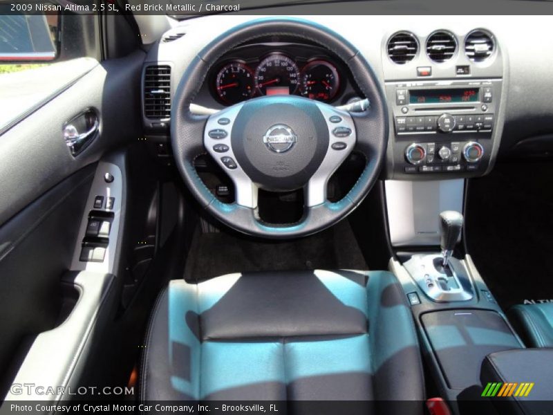 Red Brick Metallic / Charcoal 2009 Nissan Altima 2.5 SL