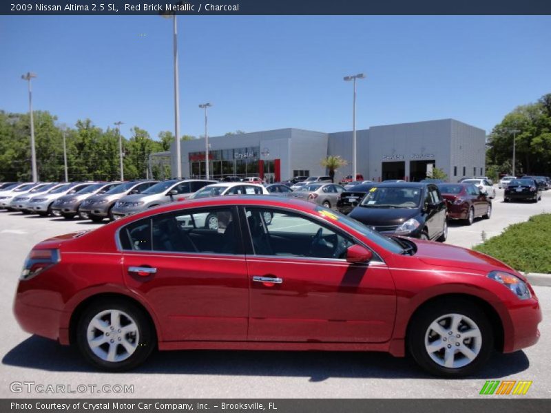 Red Brick Metallic / Charcoal 2009 Nissan Altima 2.5 SL