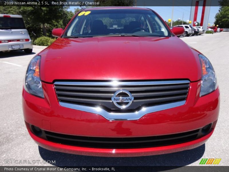 Red Brick Metallic / Charcoal 2009 Nissan Altima 2.5 SL