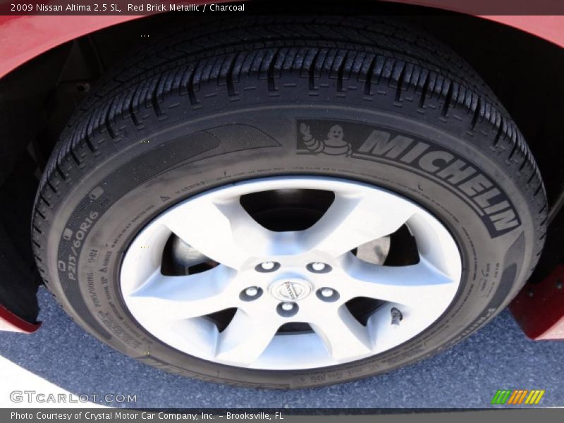 Red Brick Metallic / Charcoal 2009 Nissan Altima 2.5 SL