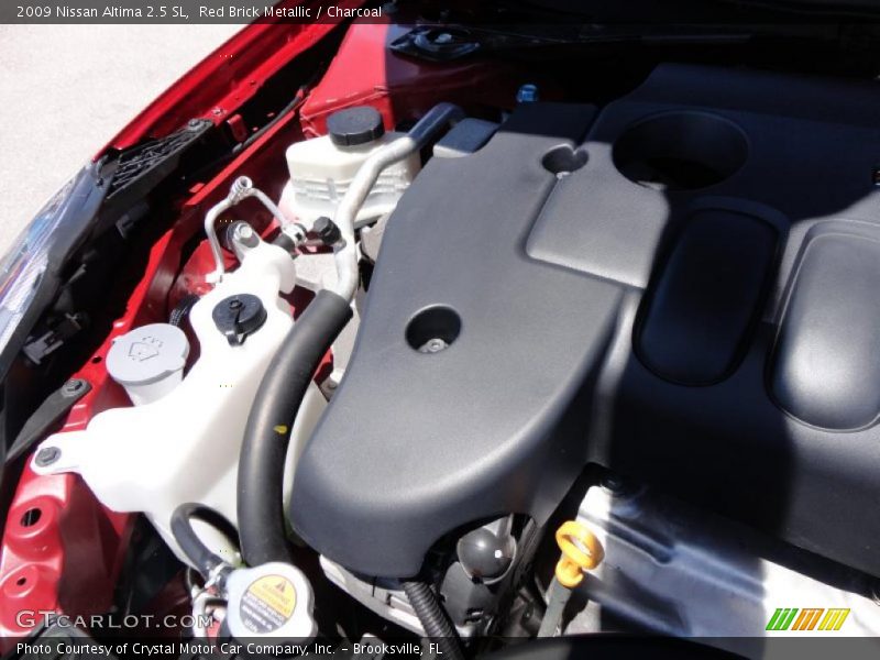 Red Brick Metallic / Charcoal 2009 Nissan Altima 2.5 SL