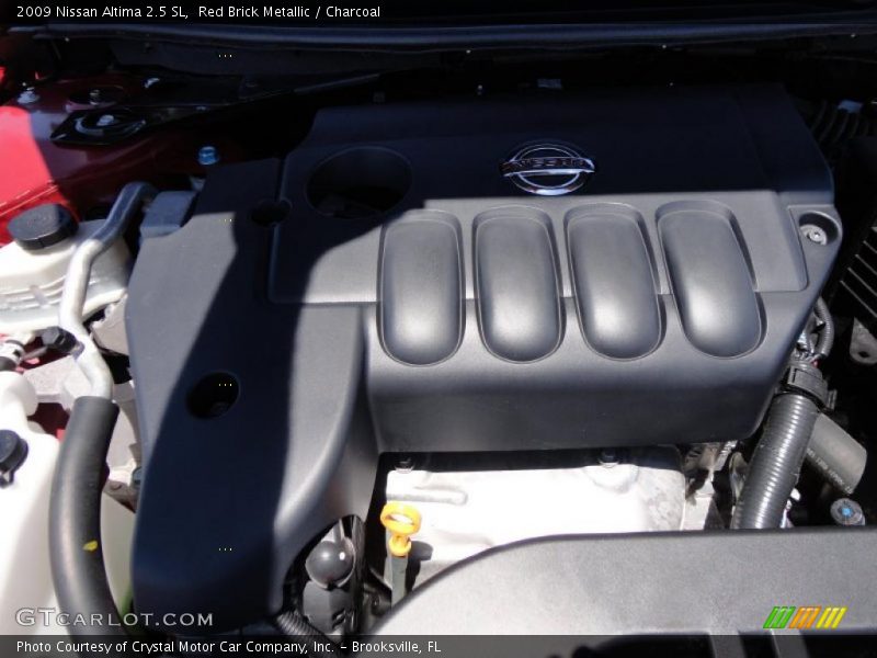 Red Brick Metallic / Charcoal 2009 Nissan Altima 2.5 SL