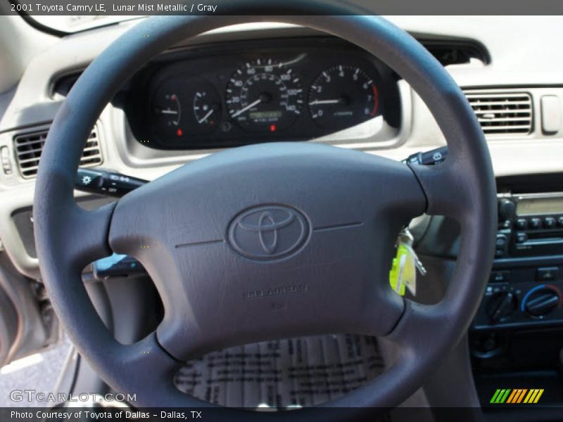 Lunar Mist Metallic / Gray 2001 Toyota Camry LE