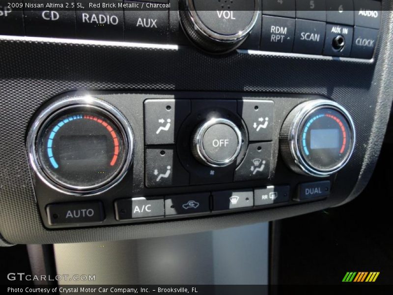Red Brick Metallic / Charcoal 2009 Nissan Altima 2.5 SL