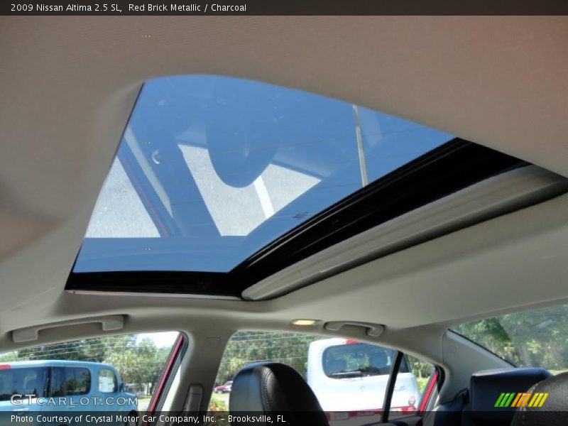 Red Brick Metallic / Charcoal 2009 Nissan Altima 2.5 SL