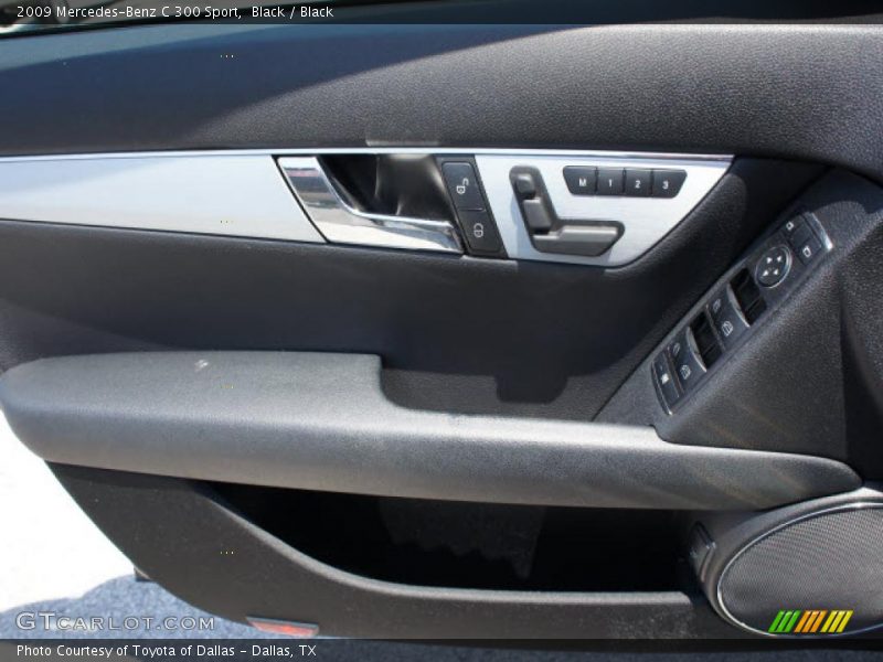 Black / Black 2009 Mercedes-Benz C 300 Sport