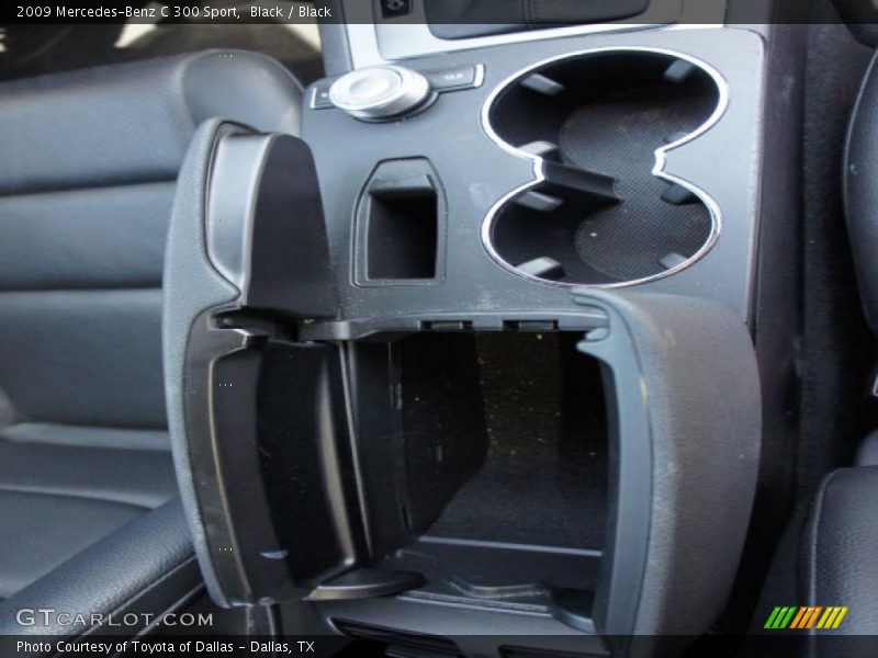 Black / Black 2009 Mercedes-Benz C 300 Sport