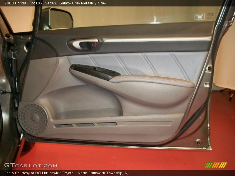 Galaxy Gray Metallic / Gray 2008 Honda Civic EX-L Sedan