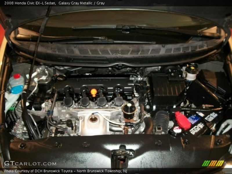 Galaxy Gray Metallic / Gray 2008 Honda Civic EX-L Sedan