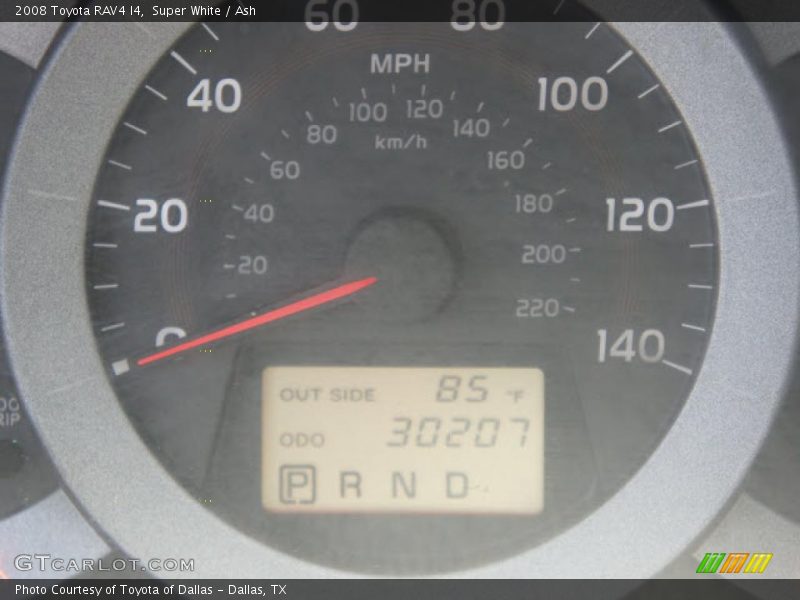 Super White / Ash 2008 Toyota RAV4 I4