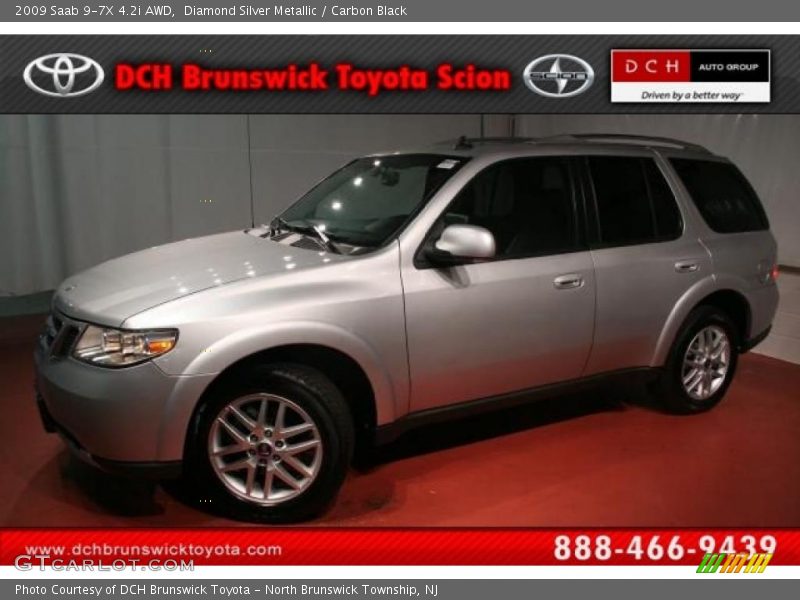 Diamond Silver Metallic / Carbon Black 2009 Saab 9-7X 4.2i AWD