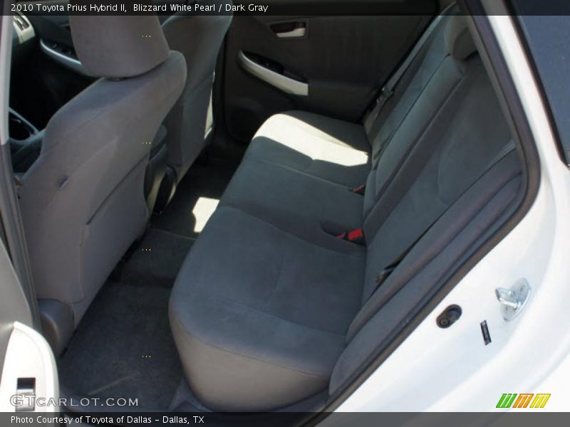 Blizzard White Pearl / Dark Gray 2010 Toyota Prius Hybrid II