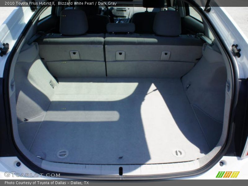 Blizzard White Pearl / Dark Gray 2010 Toyota Prius Hybrid II