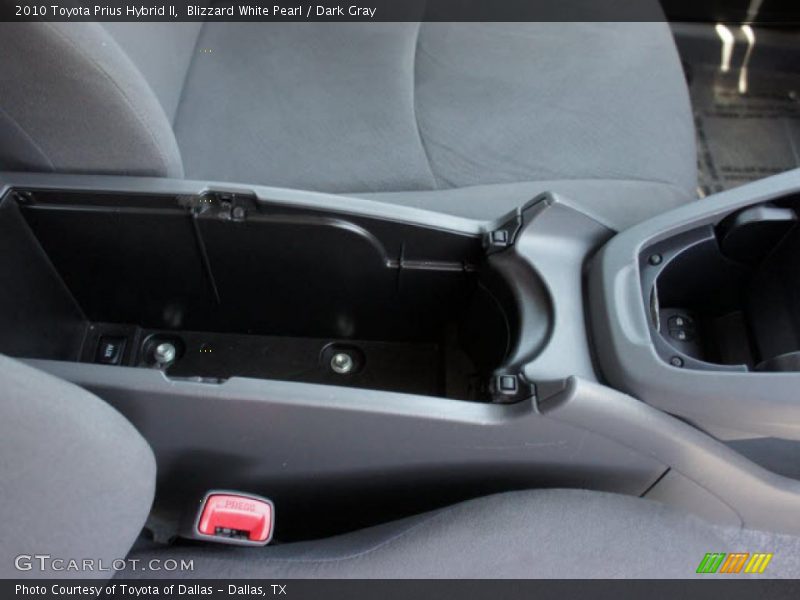 Blizzard White Pearl / Dark Gray 2010 Toyota Prius Hybrid II
