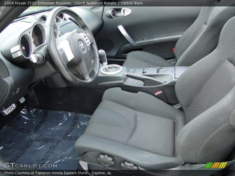  2004 350Z Enthusiast Roadster Carbon Black Interior